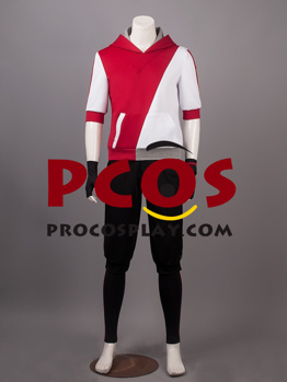 Picture of Pokemon Go Male Red Cosplay Costume mp003519