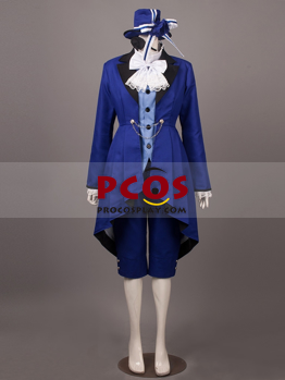 Immagine di Deluxe Black Butler-Kuroshitsuji Blue Ciel Phantomhive Costumi Cosplay Commercio all'ingrosso Cina mp000024