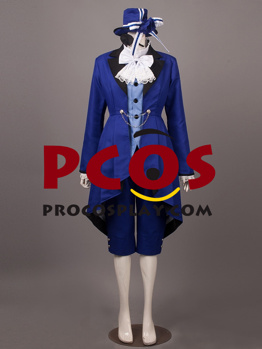 Immagine di Deluxe Black Butler-Kuroshitsuji Blue Ciel Phantomhive Costumi Cosplay Commercio all'ingrosso Cina mp000024