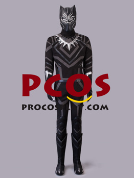 Image de Captain America: Civil War T'Challa Black Panther Cosplay Costume mp003329