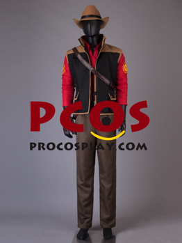 Picture of Team Fortress 2 Sniper Red Cosplay Costume mp000649