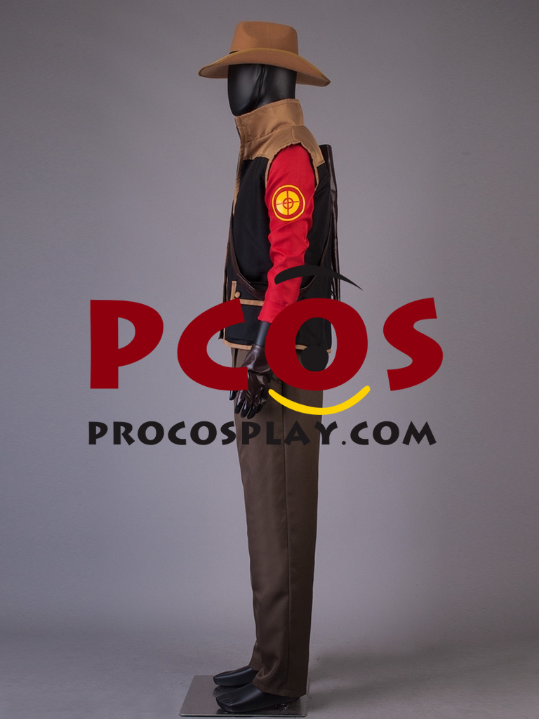 Team Fortress, Cosplay Costume, Red Sniper Best Profession Cosplay