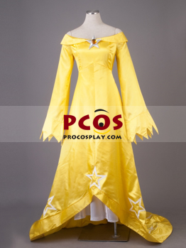 Picture of Super Mario Galaxy Wii U Rosalina & Luma Light Yellow Cosplay Costume mp003585