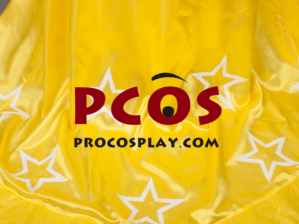 Super Mario Galaxy Wii U Rosalina & Luma Light Yellow Cosplay Costume