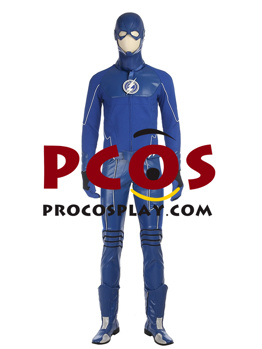 Picture of The Future Flash Barry Allen Blue Cosplay Costume mp003685