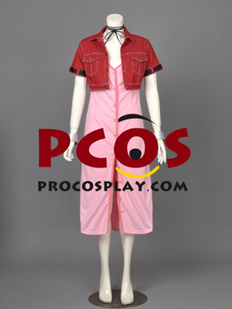 Изображение готового к отправке Final Fantasy VII Aerith Gainsborough Cosplay Costume mp002970