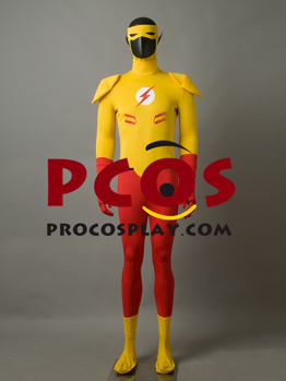 Imagen de Young Justice (serie de televisión) Kid Flash Wally West Disfraz de Cosplay mp003837