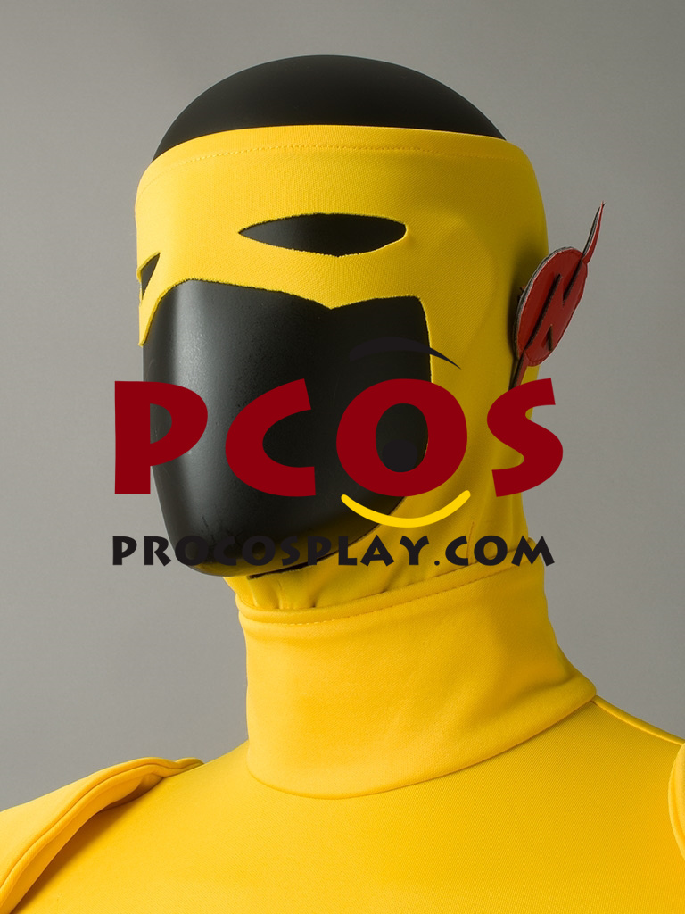 Young Justice (TV series) Kid Flash Wally West Cosplay Costume mp003837