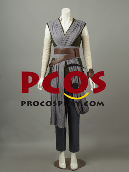 Bild des versandfertigen The Last Jedi Rey Cosplay-Kostüms mp003876