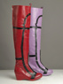 Imagen de Arkham City Harley Quinn Cosplay Botas Zapatos mp001673