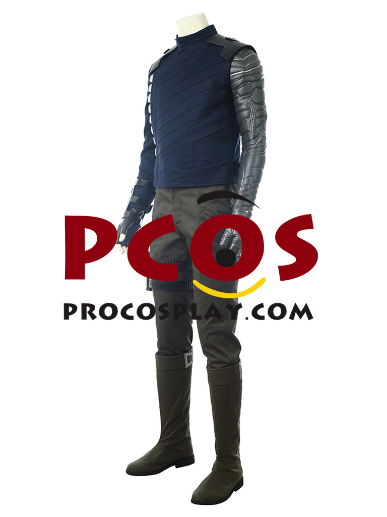 Avengers Infinity War The Winter Soldier Bucky Barnes Cosplay Costume mp003944 Best