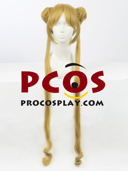 Picture of Sailor Moon Tsukino Usagi Cosplay Wigs Linen Brown mp003938