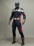 Imagen de listo para enviar Deluxe Capitán América: el soldado de invierno Steve Rogers Cosplay disfraces mp001614