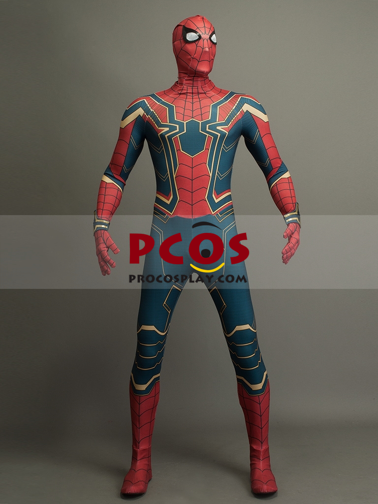 Movie Avengers: Infinity War Spider-Man Peter Parker Cosplay Costume ...