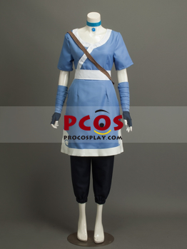 Bild des letzten Airbender Korra （Katara） Wasserstamm Outfit Cosplay Kostüm mp000968