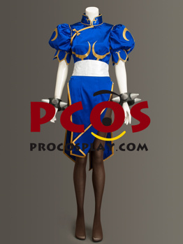 Imagen de Street Fighter V Chun Li Disfraz de Cosplay Versión mejorada mp004041