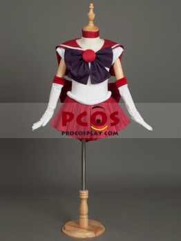 Imagen de Sailor Moon Sailor Mars Hino Rei Cosplay disfraz para niños mp000570