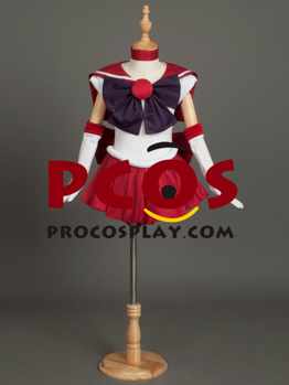 Image de Sailor Moon Sailor Mars Hino Rei Cosplay Costume Pour Enfants mp000570