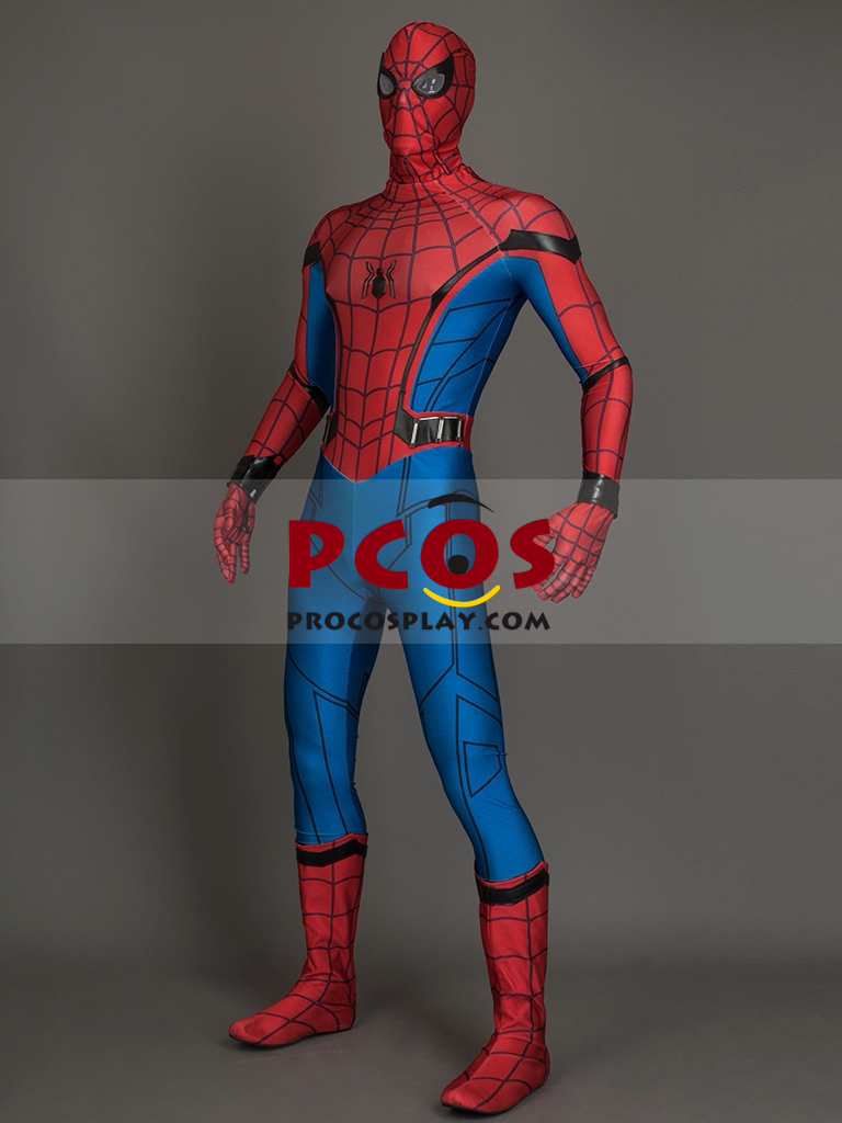 Spider Man:Homecoming Spider-Man Peter Parker Cosplay Costume for Adult ...