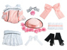 Image de nouveaux costumes de cosplay de Black Butler Ciel Phantomhive Pink mp004139