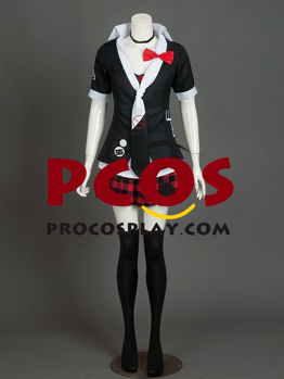 Photo de prêt à expédier Danganronpa Dangan-Ronpa Enoshima Junko Cosplay Costume mp004171