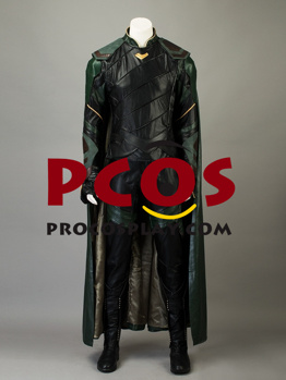 Picture of Thor:Ragnarok Loki Laufeyson Cosplay Costume mp003771 Without Cape