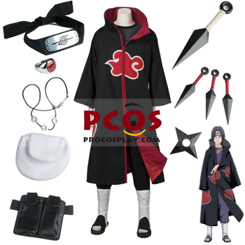 Bild von Anime Akatsuki Uchiha Itachi Cosplay Kostüme Outfits mp000027
