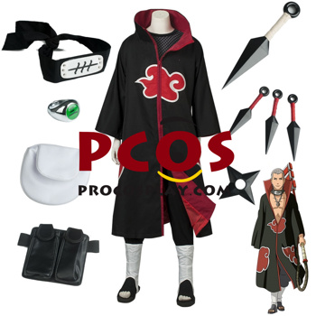 Bild von Deluxe Akatsuki Organisation Hidan Roben Cosplay Outfits Sale mp004244