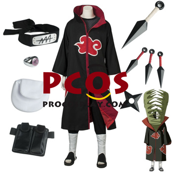 Bild von Anime Akatsuki Organisation Zetsu Mantel Cosplay Outfit Set mp004249