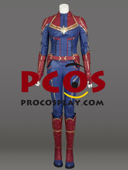 Picture of Reay to Ship New Captain Marvel Carol Danvers Cosplay Costume mp004280