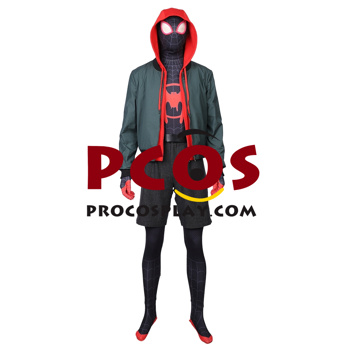 Immagine di Into the Spider-Verse Miles Morales Costume Cosplay mp004267