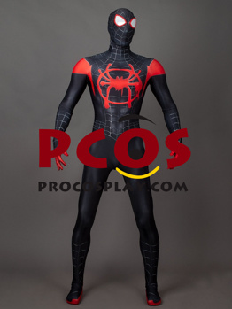 Image de Prêt à expédier dans le costume de cosplay Spider-Verse Miles Morales mp004278