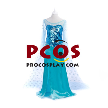 Picture of Frozen Elsa Cosplay Costume For Child mp004877