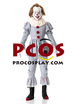 Изображение Готово к отправке Стивен Кингс Это Pennywise Cosplay Costume mp005122