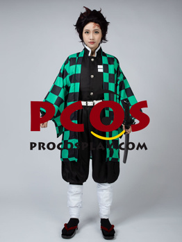 Immagine di Kimetsu no Yaiba Tanjir0u Costume Cosplay mp005092