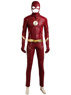 Picture of The Flash Season 4 The Flash Barry Allen Leather Hood Version Cosplay Costume mp005135