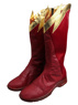 Immagine di The Flash Stagione 4 The Flash Barry Allen Cappuccio in pelle Versione Cosplay Costume mp005135