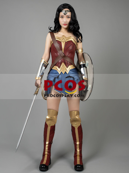 Halloween Superhero Diana Prince Boots cover Cosplay Costume Accessories 