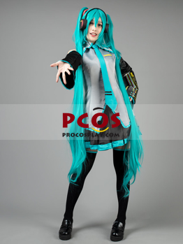 Picture of Ready to Ship Vocaloid Miku Hatsune Cosplay Uniform for Sale mp000021