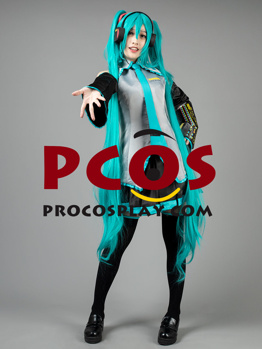 Picture of Ready to Ship Vocaloid Miku Hatsune Cosplay Uniform for Sale mp000021