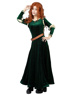 Immagine di Ready to Ship Deluxe Brave Princess Merida Cosplay Costume mp003883