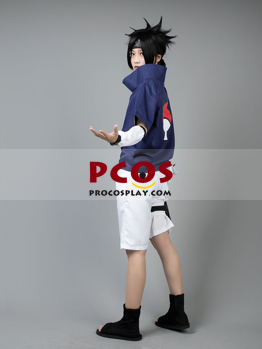Photo de prêt à expédier Anime Uchiha Sasuke Cosplay Costume à vendre mp002815-US Clearance