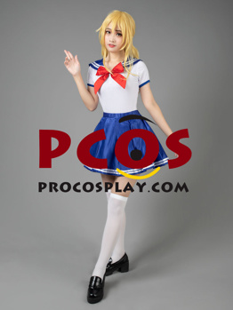 Sailor Moon Sailor V uniform Cosplay Costume Custom Made free shipping