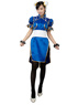 Immagine di Pronto per la spedizione Top Street Fighter Chun Li Costumi Cosplay mp000407-101