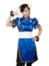 Bild der versandfertigen Top Street Fighter Chun Li Cosplay-Kostüme mp000407-101