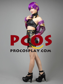 Image de Prêt à expédier League of Legends LOL KDA Evelynn Cosplay Costume mp004210