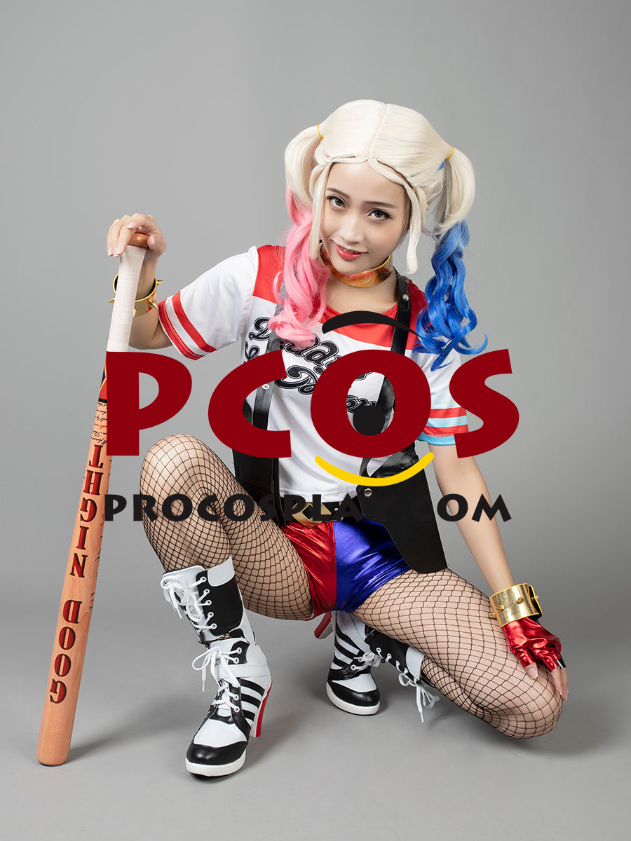 Suicide Squad Harley Quinn Value version Cosplay Costume mp005079