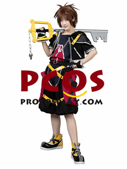 Immagine di Deluxe High Quality Kingdom Hearts Sora 1 ° costume cosplay Negozio online mp000263