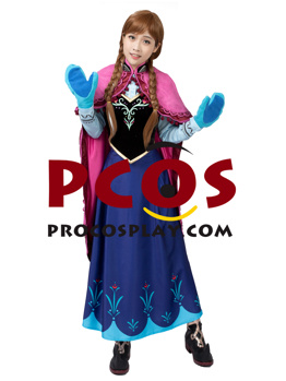 Изображение Frozen Anna Cosplay Весь костюм mp001318-US