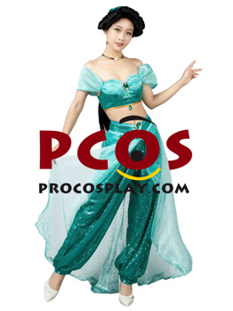 Immagine di Ready To Ship Aladdin Princess Jasmine versione animata Costume mp004781